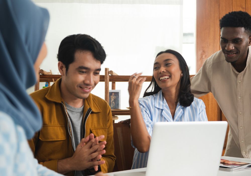 Students in Udayana University, Bali Indonesia.